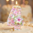 thumbnail image 5 of Numeral Birthday Candles, Cute Dinosaur Theme Smokeless Non-Toxic Wax Cake Topper for Boys 1st Birthday Party Celebration Supplies, D, 5 of 7