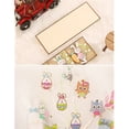 thumbnail image 2 of Rabbit Wood Pendant Rabbit Shape Wooden Pendant Gifts for Easter Rabbits Decor Bunny Pendant Rabbit Hanging Pendant, 2 of 8