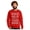Red, variant on Tstars Men's Funny Christmas Sweatshirts – Quarantine Christmas Theme