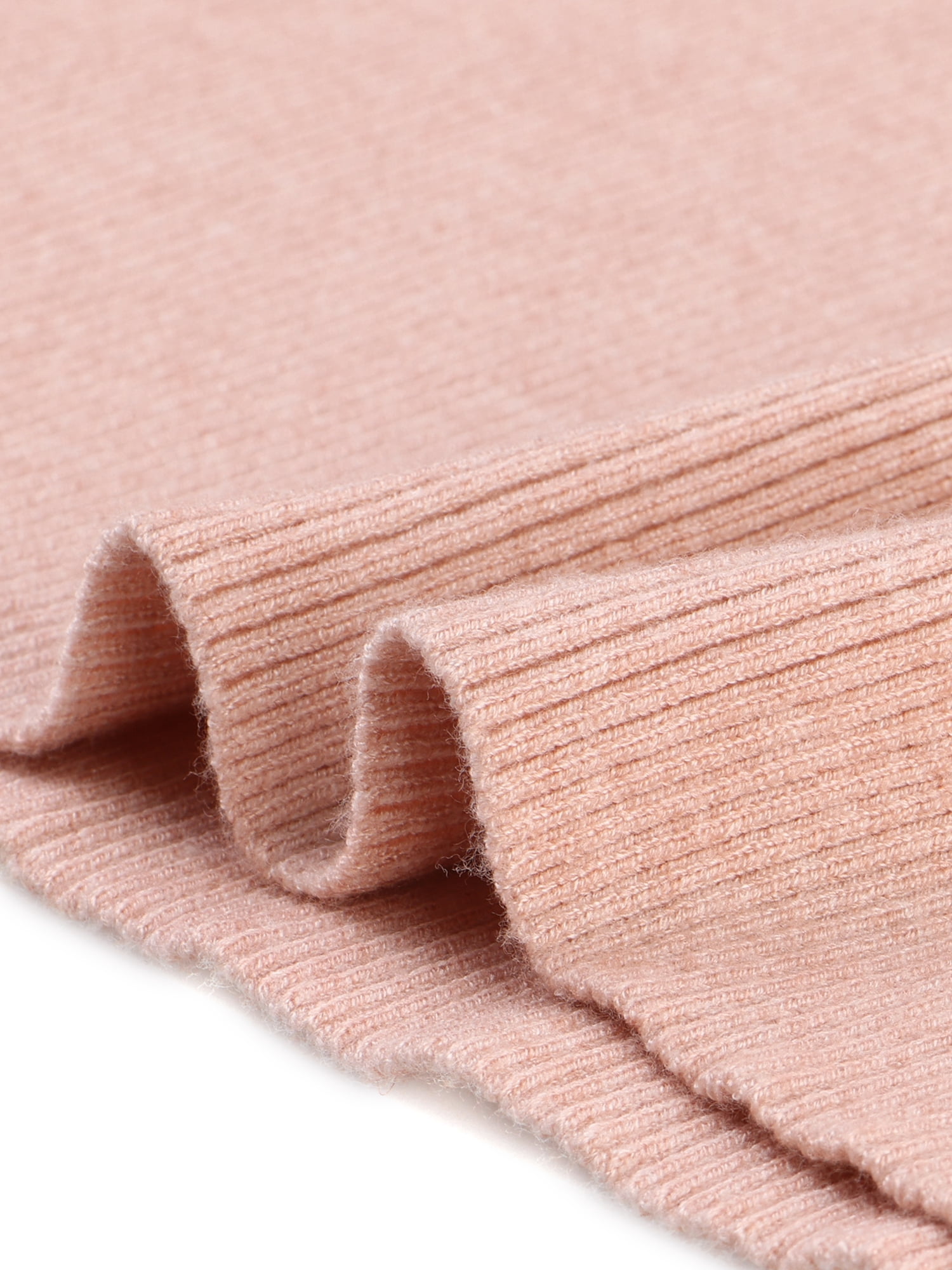 DARING DIVA Slim Fit Ribbed Knit Bodycon Sweater Dress XL Pink
