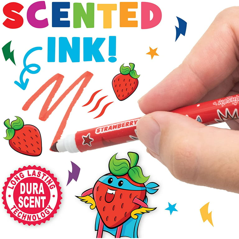 Yay for smelly markers, more reason to sniff markers?! kidd…