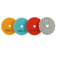 thumbnail image 2 of 1Pc 3 Inch 80Mm Dry/Wet Diamond 3 Steps Polishing Pads Granite Polishing Tool, 2 of 6