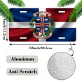 thumbnail image 2 of 1 Pcs 2D Flat License Plate Covers & Frames, Flag of the For Decorative Front, Waterproof For Decoration Aluminum License Plate Covers & Frames Cover For Men Women, 12" X 6", 2 of 7
