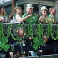 thumbnail image 4 of Trébol con purpurina para decoración de guirnaldas para el Día de San Patricio, 15 m, 4 of 6