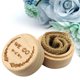 thumbnail image 3 of Joyeros para mujer, joyeros y organizadores. 1 caja de madera personalizada para anillos, bodas, San Valentín, bandeja para hornear., 3 of 3