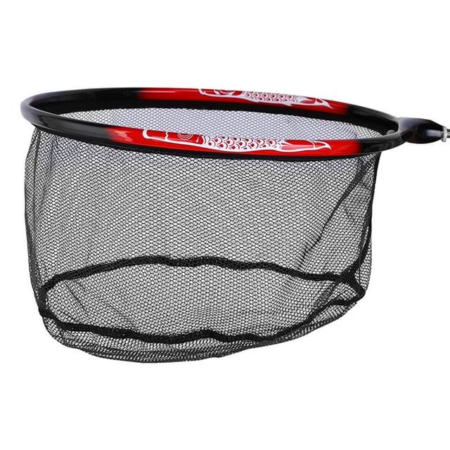 tamizeot Filets de Pêche Tête Pêche Libération Débarquement Filet 35 cm Extérieur Tête Eau Salée 30 cm