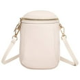 thumbnail image 2 of Genuine Leather Small Coin Pouch Lightweight Solid Color Daily Bag for Ladies, 2 of 7