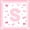 Pink S, variant on Manfei Kawaii Bow Letter C Monogrammed Twin Quilt Set for Teens Female,Cute Bowtie Alphabet Twin Coverlet Set Girls