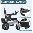 EazinGo Folding Electric Wheelchair Lightweight Foldable Power