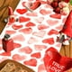 thumbnail image 4 of Decoraciones para San Valentín, adornos para San Valentín, regalos para San Valentín, camino de mesa para San Valentín, aniversario, decoración de cocina y mesa, boda y festividades, lino para interio, 4 of 6