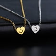 thumbnail image 2 of RSAMD Arabic Initial Heart Necklace Stainless Steel Necklace Arabic Letter Jewelry-steel-style 29, 2 of 6