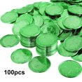 thumbnail image 4 of Jumpingount Mini monedas de 100 piezas, suministros decorativos, decoración de de ambiente festivo con superficie brillante, artículos para el hogar Disfraces de disfraces Jumpingount AP009166-00B, 4 of 6