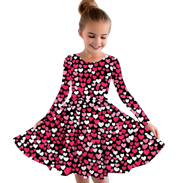 LOVZFMLL Fashion Summer Short Sleeves Round Neck Solid Color Dress