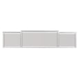 thumbnail image 3 of Pemberly Row Mirrored Wood Console in Silver, 3 of 12