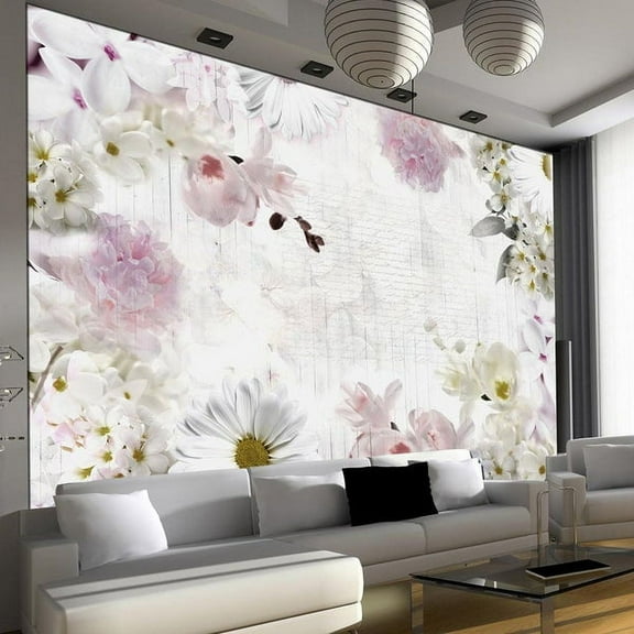 Tiptophomedecor Floral Wallpaper Wall Mural - The Fragrance Of Spring
