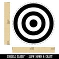 thumbnail image 2 of Bullseye Target Self-Inking Rubber Stamp Ink Stamper - Green Ink - Medium 1 Inch, 2 of 7