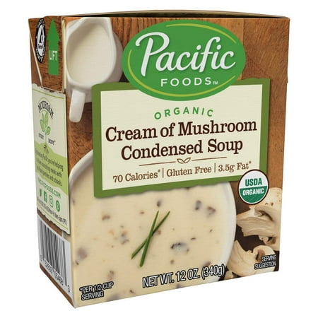 UPC 052603054683 product image for Pacific Foods Organic Cream of Mushroom Condensed Soup, 12-Ounces | upcitemdb.com