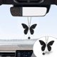 thumbnail image 1 of Diamond Car Hanging Accessories,crystal Car Rear View Mirror Pendant Car Accessories,hanging Ornaments Pendant Decoration Suitable For All Cars(black, 1 of 4