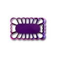 thumbnail image 1 of Thumbprint Rectangle Cookie Cutter (2.5")- Fast Shipping - Sharp Edges - Exceptional Quality, 1 of 6
