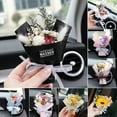 thumbnail image 2 of Cute Mini Dried Flowers Bouquet for Car Vent Clips, Small Bouquet Car Freshener Vent Clips,Mini Natural Dried Flower Bouquet Car,Car Essential Oil Diffuser Vent Clip,Auto Interior Accessories, 2 of 9