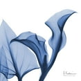 thumbnail image 2 of Koetsier, Albert 12x12 Black Ornate Wood Framed with Double Matting Museum Art Print Titled - Indigo Calla Love, 2 of 4