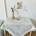 thumbnail image 5 of Mantel Con Bordado, Para Hotel, Mesa De Centro, Decoracion, Mesa De Comedor, Para Boda, Baby Shower O Como Accesorio De Fotos, Rectangular O Cuadrado., Algodon, Diametro Ormromra LL-1073, 5 of 5