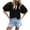 Black T-shirt for women, variant on jtjvou Women's Summer Tops 2026 Dressy Casual Short Sleeve V Neck Buttons Hollow Eyelet Lace Embroidered Blouses Shirts Blue L