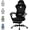Blackwhlite, variant on Gaming Chair with Massage,Ergonomic PC Gaming Chair Computer Chairs with Footrest Comfortable Headrest and Lumbar Support, High Back Blackwhite