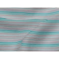 thumbnail image 4 of oneOone Tissu Jersey Viscose Texture Rayée Tissu au Mètre 60 Pouces de Large, 4 of 5