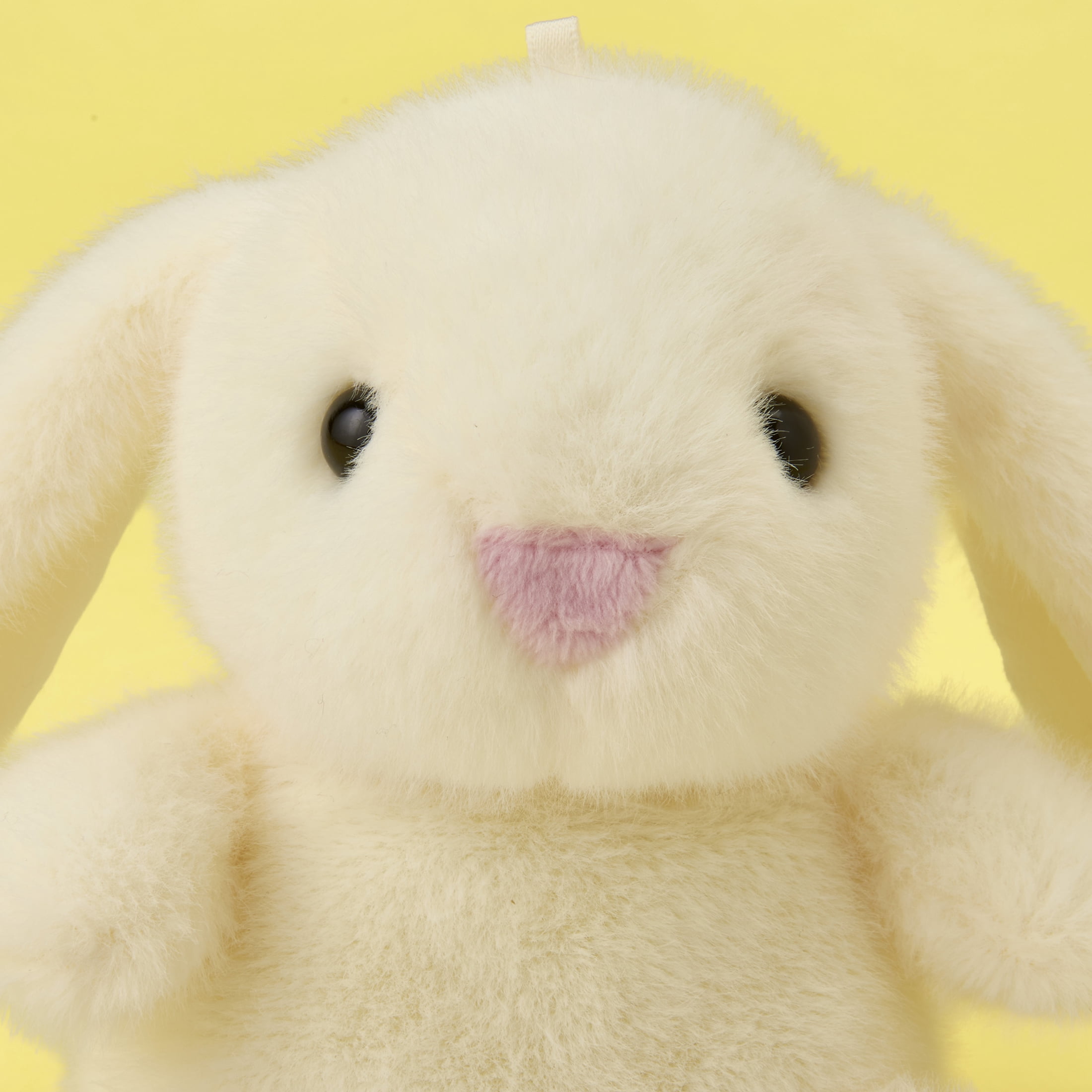 Buttercups Bunny Plush Toy 4.5 inch – Small Stuffed Animal for Kids, Soft White Bunny, Mini Plush Gift