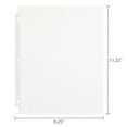 thumbnail image 6 of Pen+Gear, Letter Size Heavyweight Sheet Protectors, 9.25-inch x 11.22-inch, 100 Count, 6 of 7