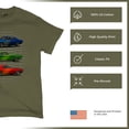 thumbnail image 6 of 1970 Road Legends Muscle Car T-shirt American Vintage Classic Men's Tee, 6 of 7