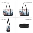 thumbnail image 6 of FORMRS Laptop Tote Bag for Women with 15.6" Computer Compartments Handbag, Art Mountain and Sun Pattern, 6 of 7