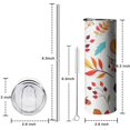 thumbnail image 3 of Leaves 20 Oz Insulated Stainless Steel - Double Wall Vacuum Insulated Tumbler- Birthday Gifts for Mom Sister Friends Women, 3 of 7