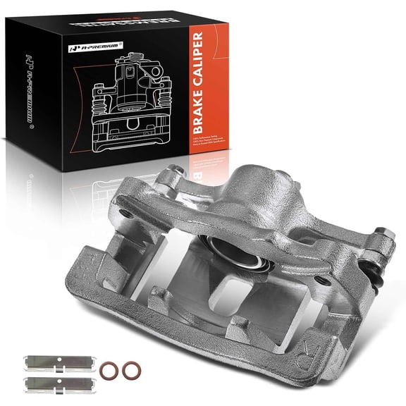 A-Premium Disc Brake Caliper Assembly Compatible with Hummer H3 2006-2010 H3T 2009-2010 Rear Right Passenger Side