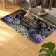 thumbnail image 1 of Alfombra de Entrada, Diseño Floral, Tapete para Interior y Exterior con Respaldo Antideslizante, 50x80cm para Pasillo, Cocina, Entrada, 1 of 6