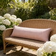 thumbnail image 2 of Long Rectangular Backrest Pillow for Sofa Bed - Removable Washable Cover, 50x11x11cm, 2 of 6