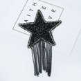 thumbnail image 3 of Parches de ropa con borlas de estrella de cinco puntas de diamantes de imitación brillantes de colores, apliques de ropa, pegatinas para planchar, 3 of 4