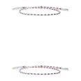 thumbnail image 3 of Qarigey trenzada Accesorio de moda Mujeres Hombres Accesorios de joyería Adorno de mano Pulseras de hilo ajustable tipo 10 2Conjunto, 3 of 6