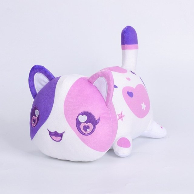 Peluche de gato Meemeow Aphmau, peluche de comida rápida, regalo de Navidad para niños, Robot, 38 estilos, 25cm/9,8 in