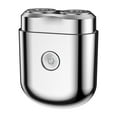 thumbnail image 1 of Silver Mini Shaver Metal Shaver Portable Full Bodys Water Wash, 1 of 1