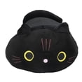 thumbnail image 2 of Juguete de peluche para gato, almohada de gato negro de dibujos animados, almohada de gato de peluche, juguete de peluche de gato de dibujos animados compacto y ligero, 2 of 8