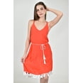 thumbnail image 4 of Vestido con detalle de borlas Roman Fashion /Juvenil, 1817 (Naranja) naranja M, 4 of 5