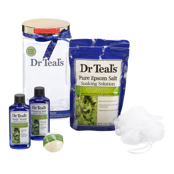Dr Teal's Eucalyptus and Spearmint Pure Epsom Salt Soaking Solution