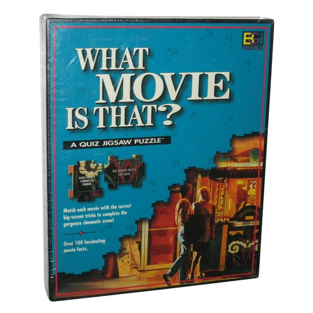 What Movie Is That Quiz Games 252 Piece Puzzle