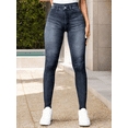 thumbnail image 2 of Leggins Mujer Mezclilla Unitalla Faja Alta Estilo Pantalón Mezclilla, 2 of 5
