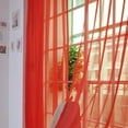 thumbnail image 4 of Sheer Curtain 1 Pcs Pure Color Tulle Door Window Curtain Drape Panel Sheer Scarf Valances, 4 of 4