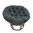 thumbnail image 2 of International Caravan Furniture Piece Rattan 42-Inch Papasan Chair With Micro Suede Cushion, 2 of 3