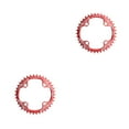 thumbnail image 3 of QualitChoice Étroites Larges Plateaux 104BCD 34T 36T CNC Vélo de Montagne Roue de Chaîne Étanche Résistant à l'Usure 4 Trous Dent Plaque Pièces Rouge 38T 2Set, 3 of 6