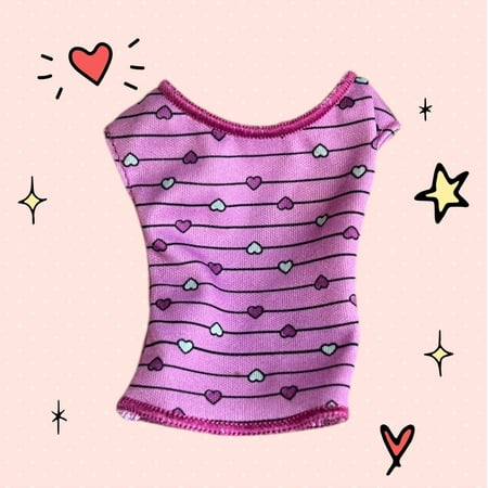 Lol Surprise doll OMG Bartz Doll Clothing Tee Top Blouse Shirt